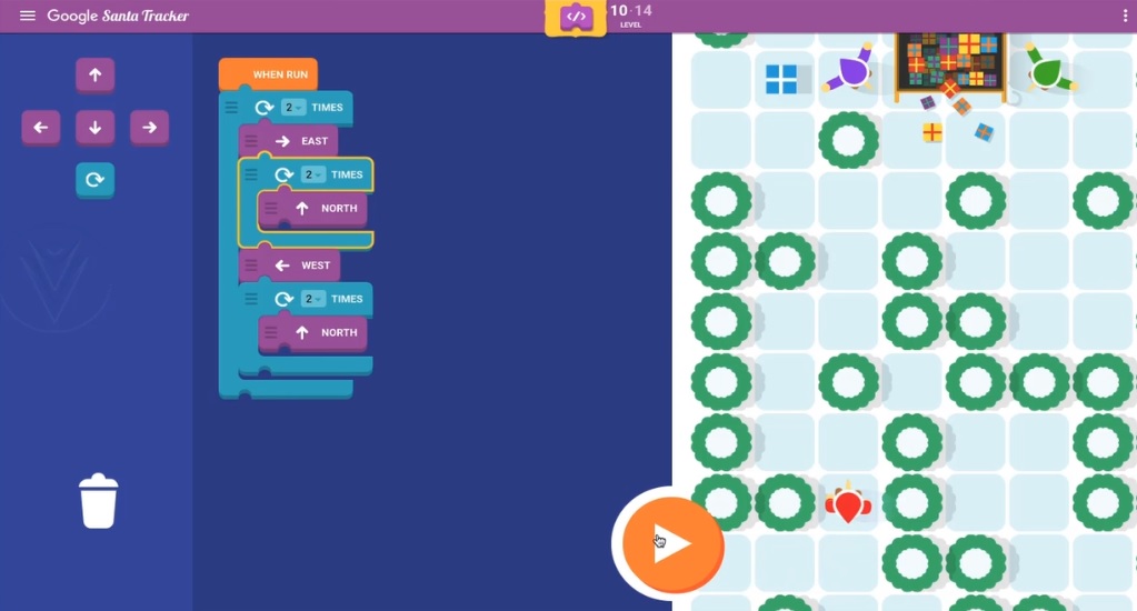 Google Santa Tracker - Code Lab