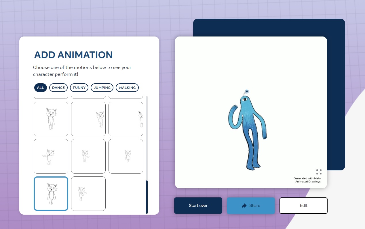 Meta Animated Drawings